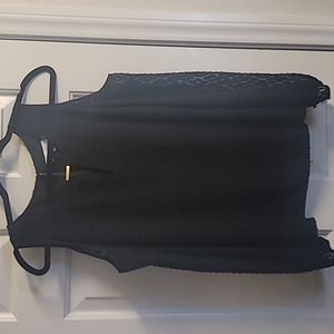 Calvin klein open shoulder blouse.